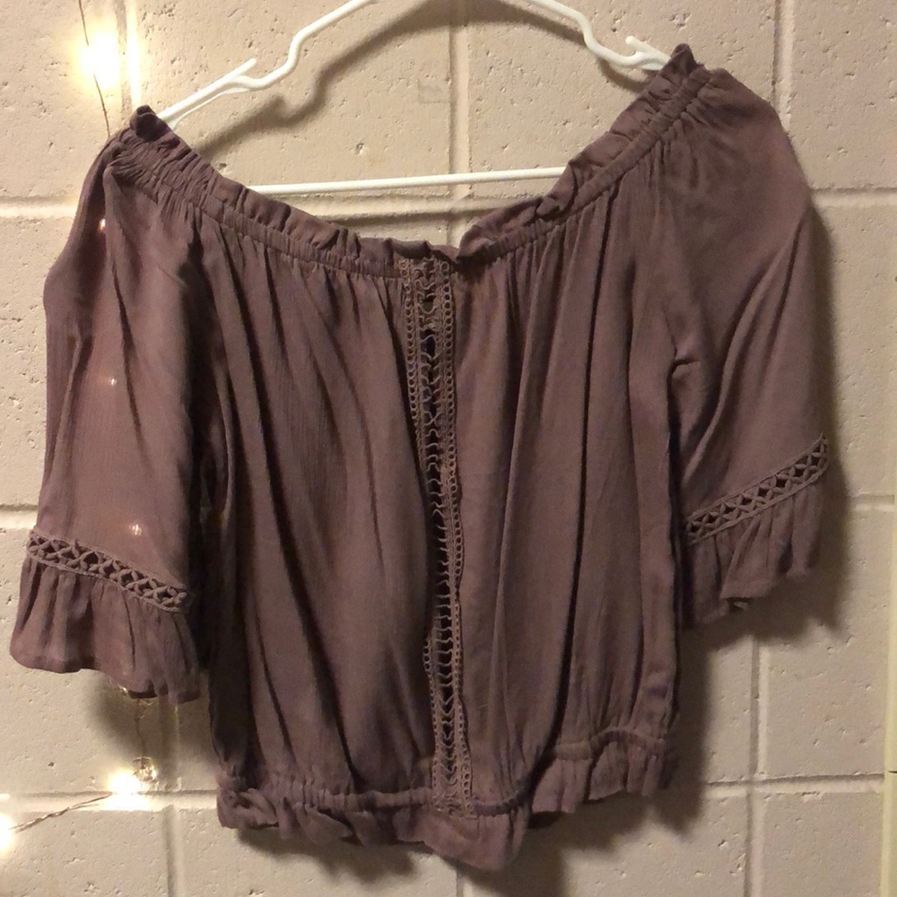 Off the shoulder top